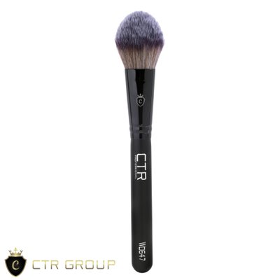 Brush for powder, blush and correction CTR W0647 taklon pile