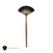 Fan brush CTR W0131 Italian raccoon hair