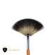 Fan brush CTR W0131 Italian raccoon hair