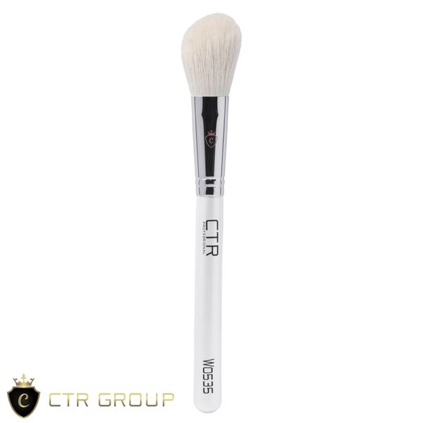 Blush and bronzer brush CTR W0535 goat pile