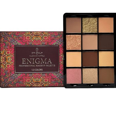 TR GROUP палетка теней Eye Shadow Palette Enigma, 12*2.5g E500 фото