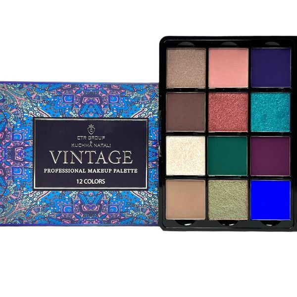 CTR GROUP палетка теней Eye Shadow Palette Vintage, 12*2.5g V800 фото