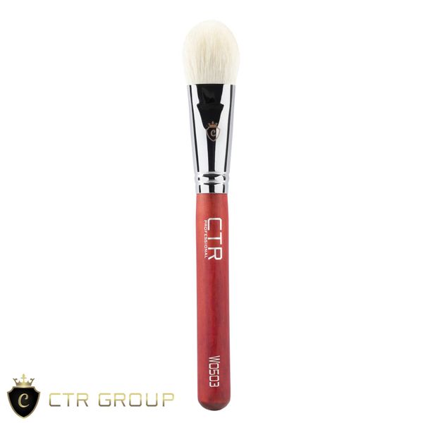 Blush, contour and highlighter brush CTR W0503 goat hair