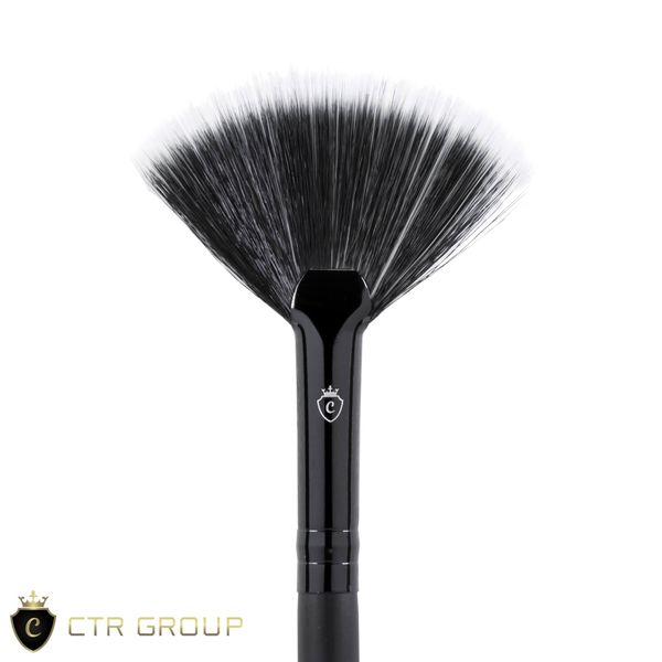 Fan brush CTR W0643 goat pile and synthetics